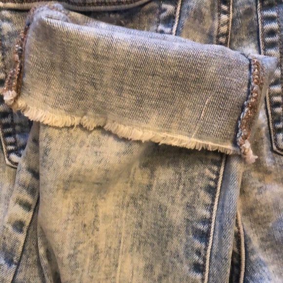 High waist destroyed jeans - Picture 5 of 7